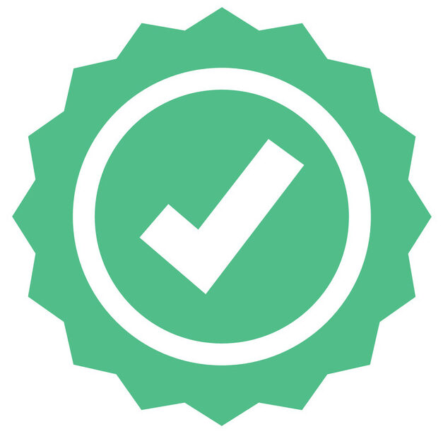 vecteezy three badges with a tick and a check mark 57965095